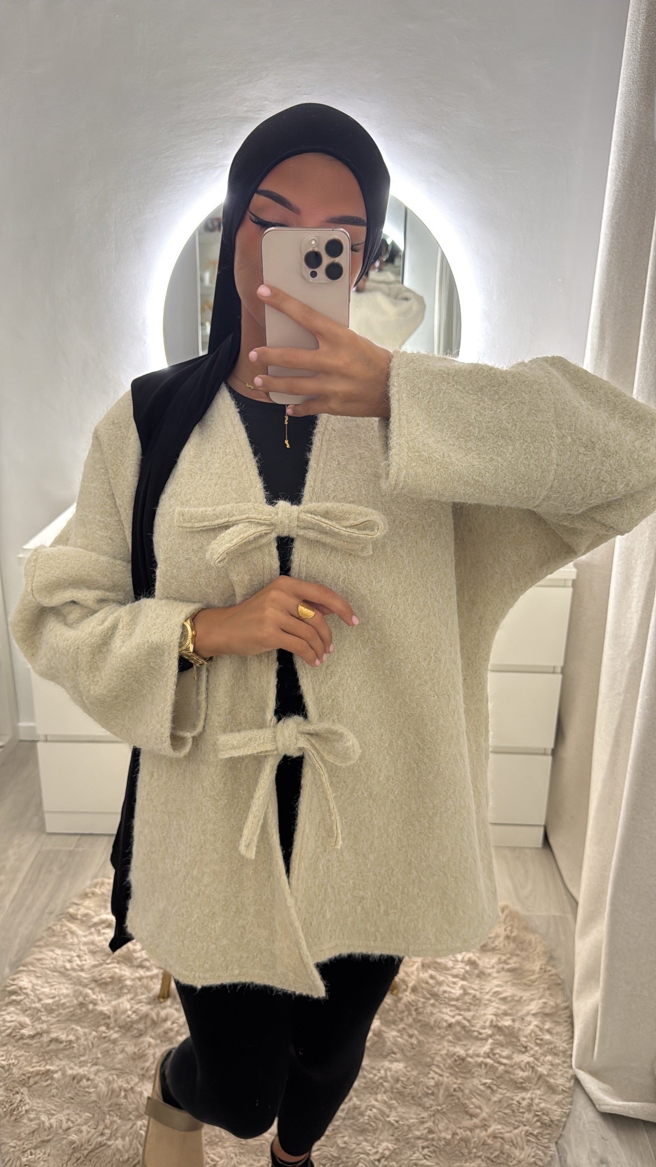 Pull Isra beige