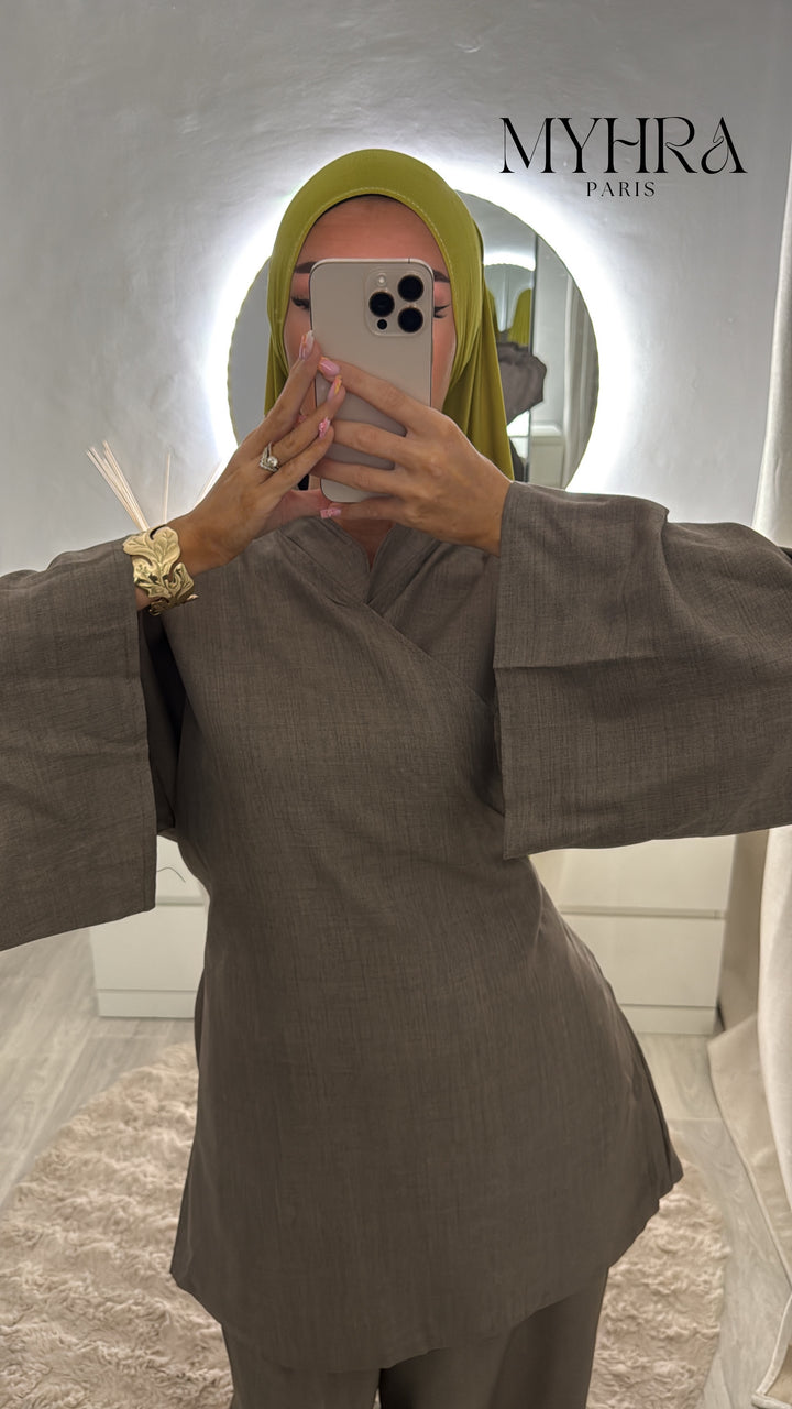 Ensemble Eya Taupe foncé