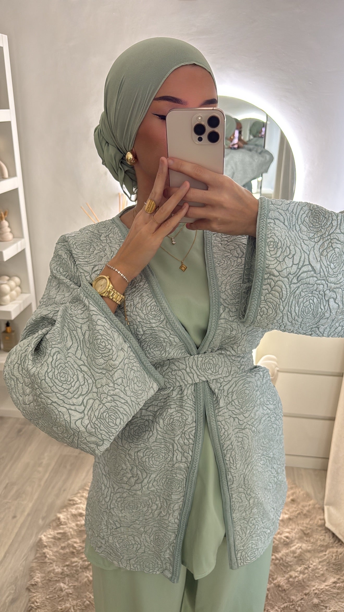 Ensemble Sofia vert d’eau
