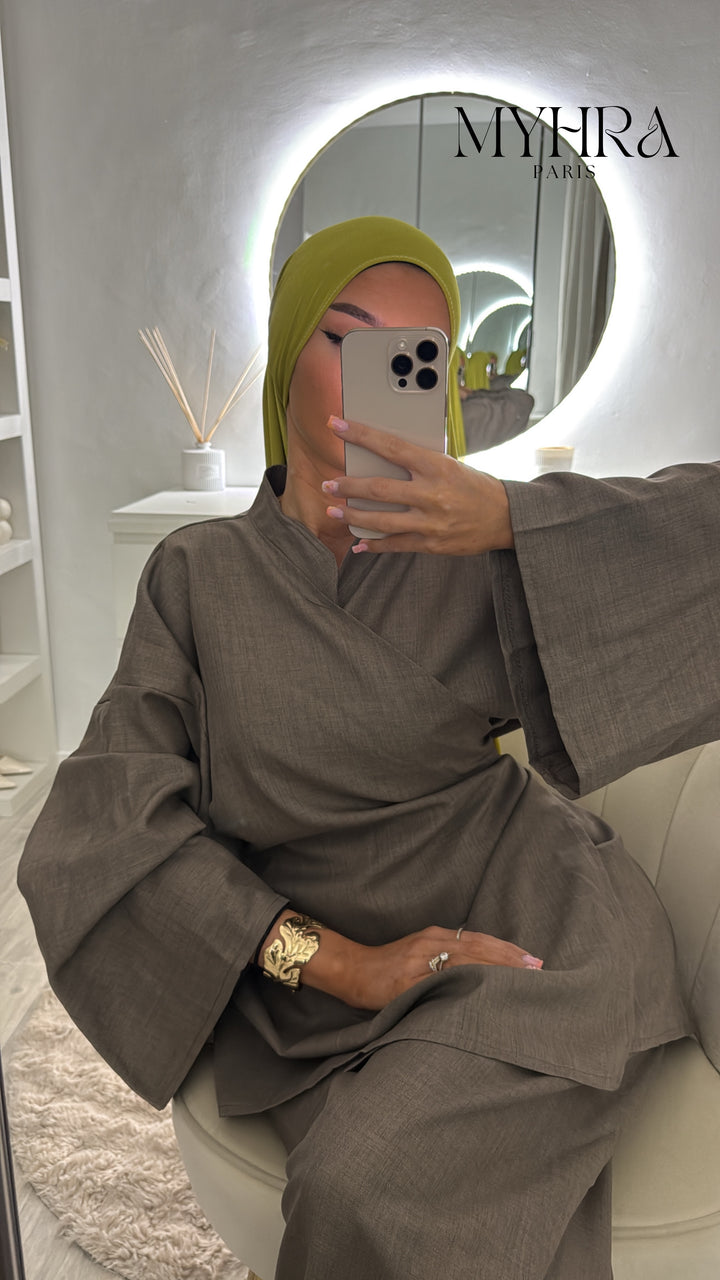 Ensemble Eya Taupe foncé