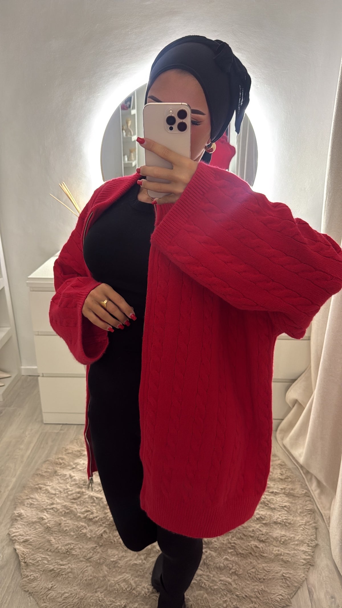 Gilet Zin Rouge