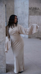 robe neyssa beige