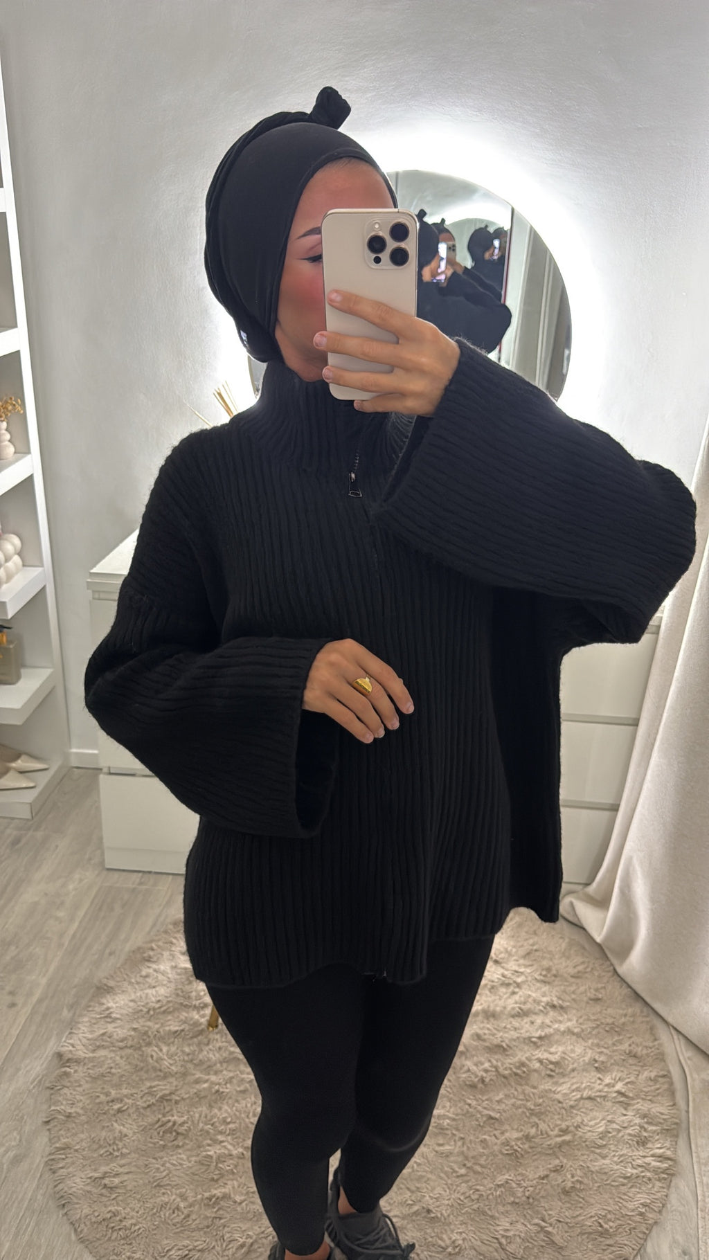 Gilet Lilia noir