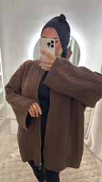 Gilet Zin Marron