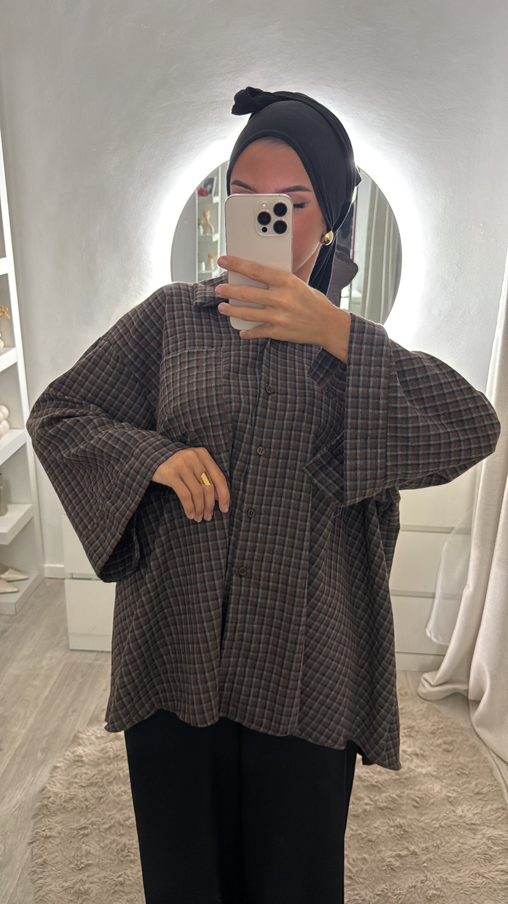 Chemise Marron