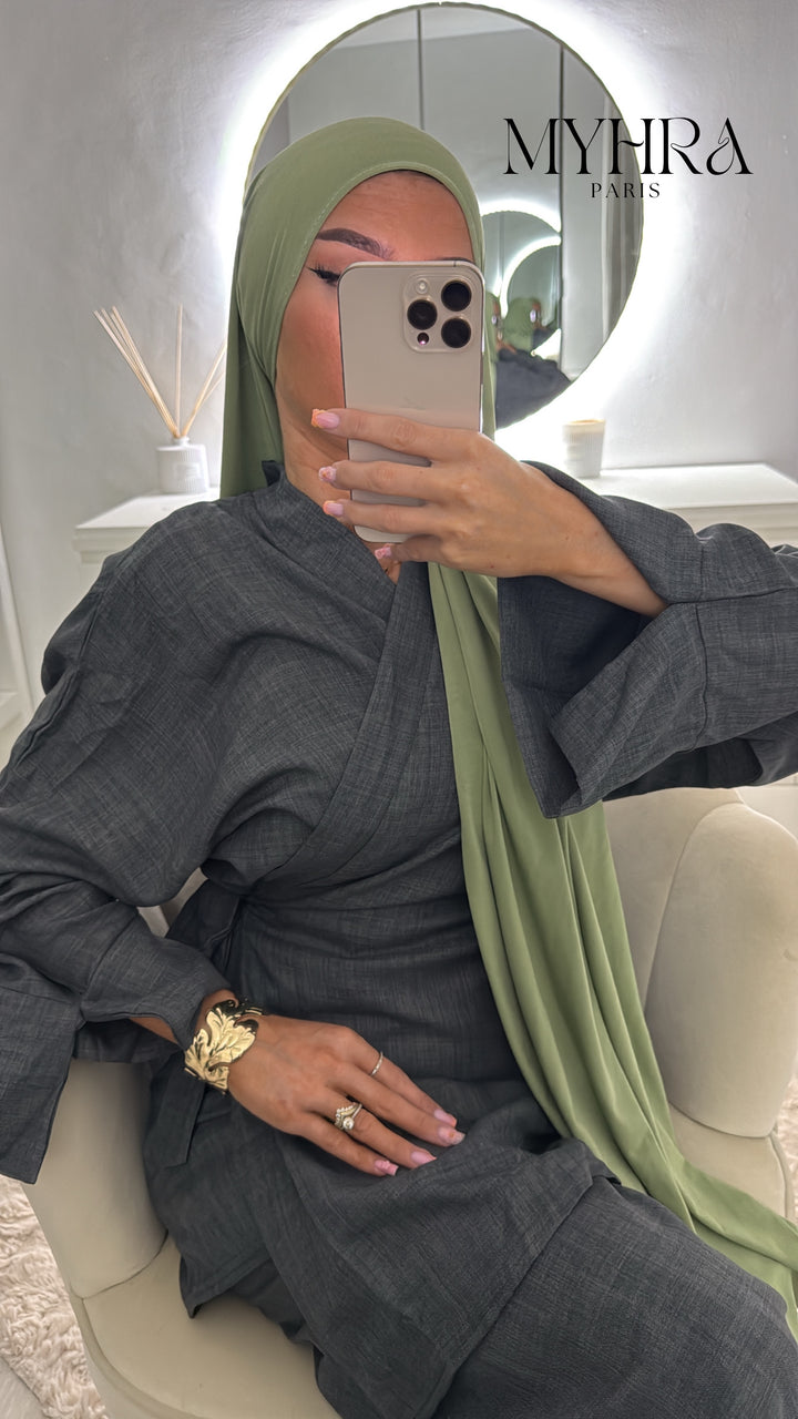 Ensemble Zahra gris