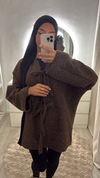 Pull Isra marron