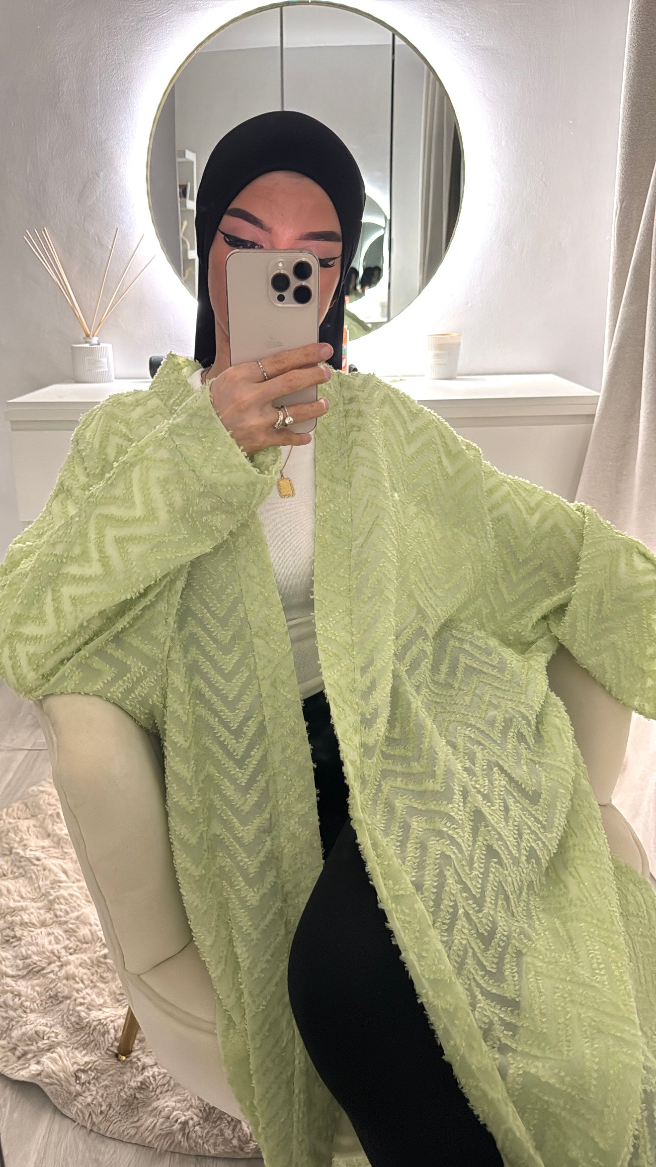 kimono vert