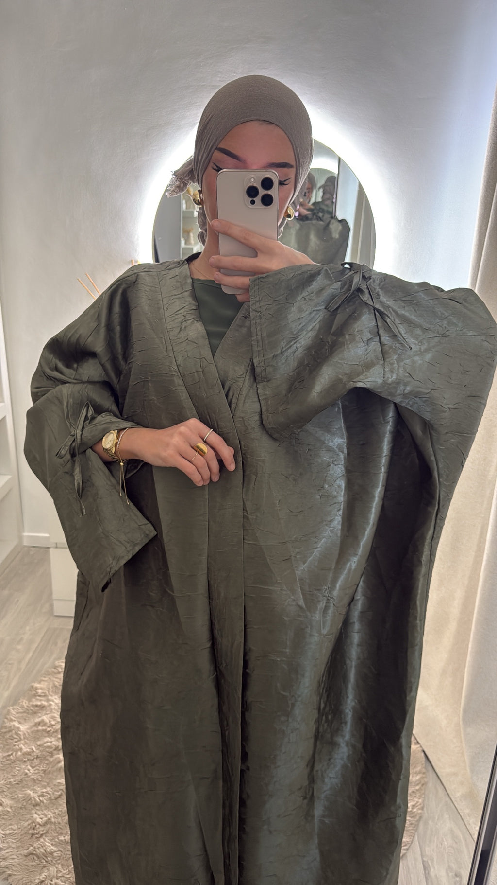 Robe Aïsse Kaki