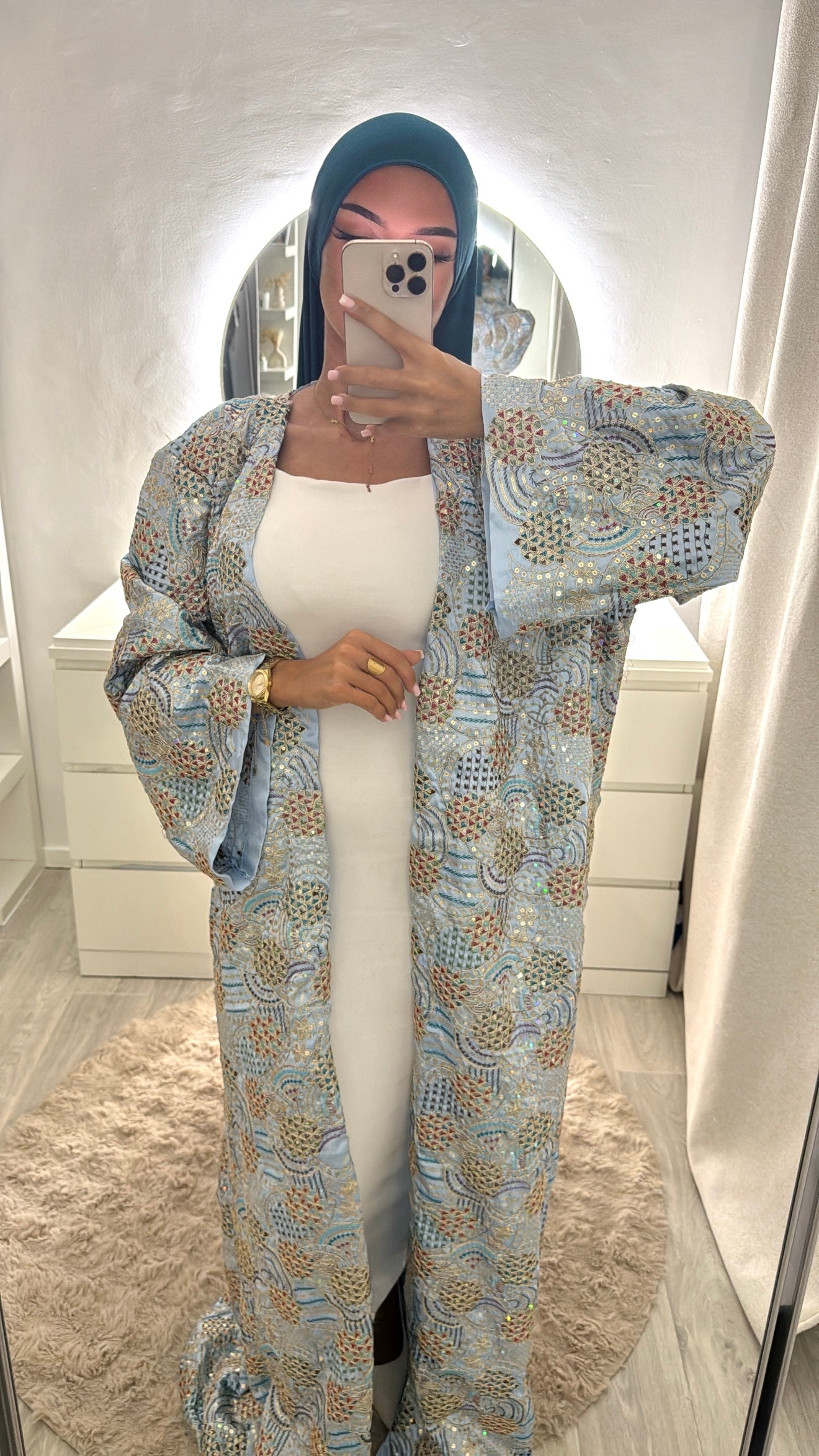 kimono Nayla bleu