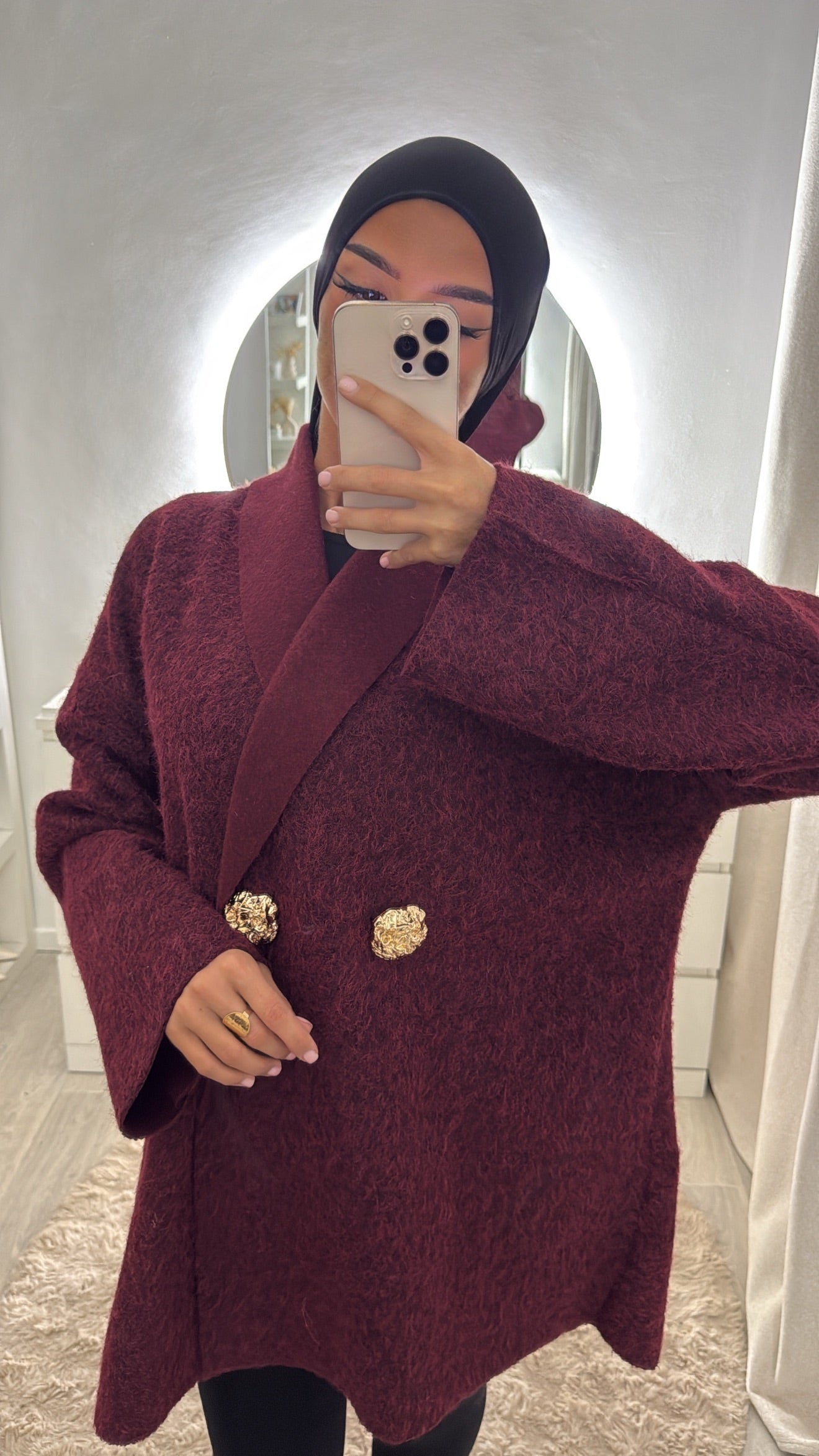Veste Sabrina bordeau