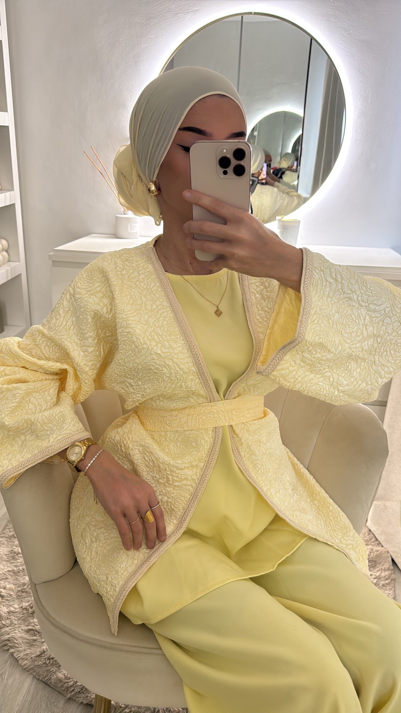 Ensemble Sofia jaune