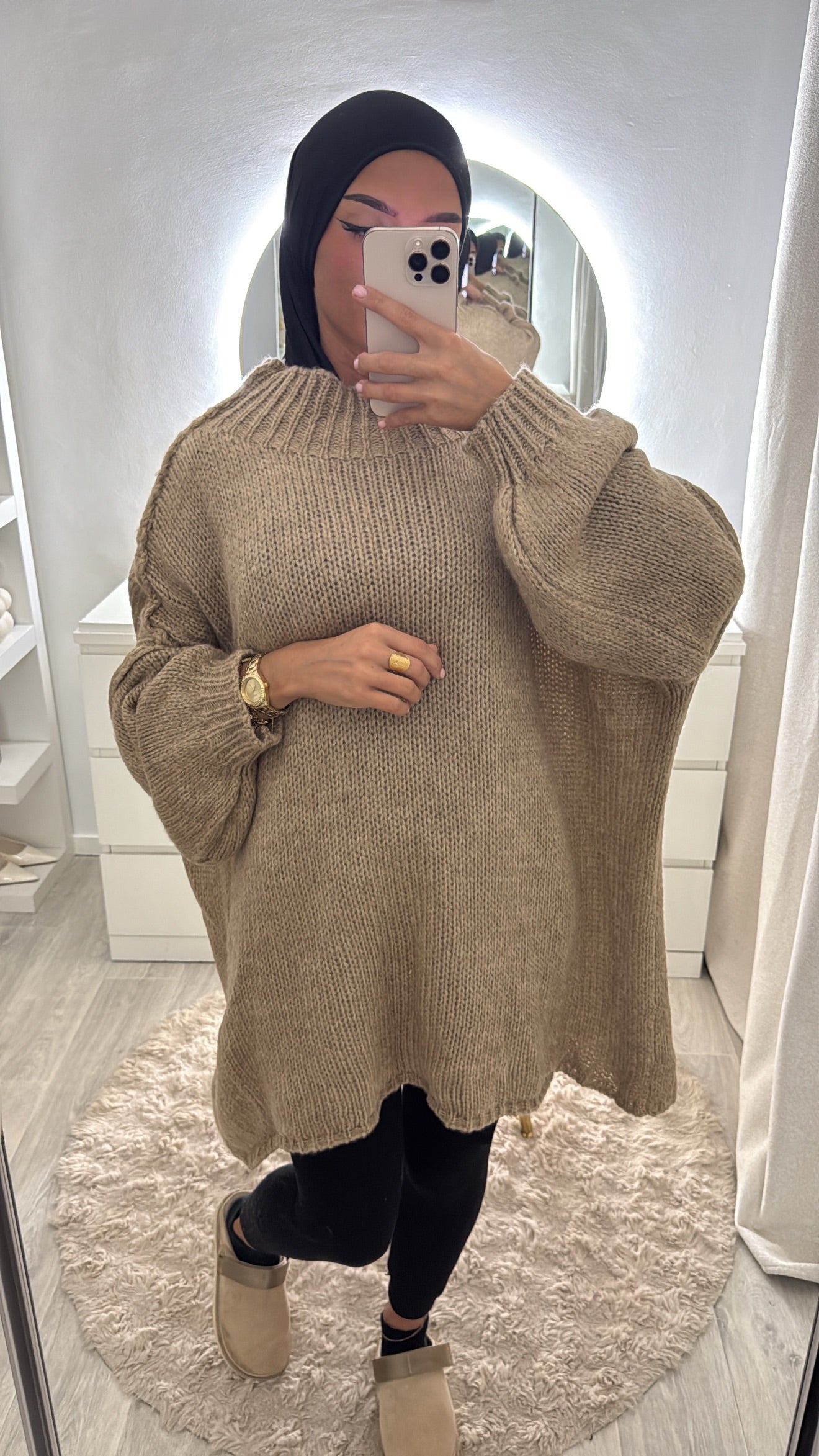 Pull Safa taupe