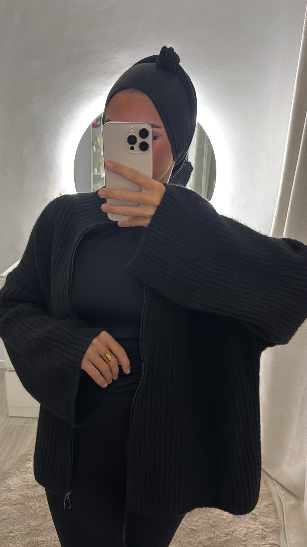Gilet Lilia noir
