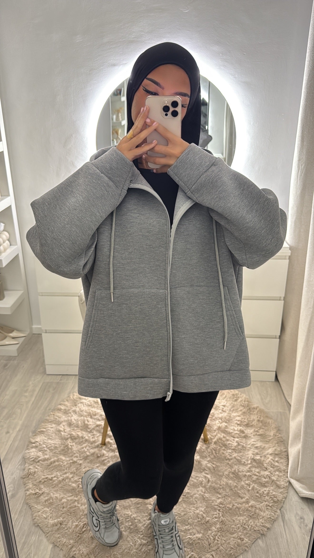 Gilet Ley gris foncé
