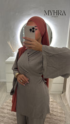 ensemble Eya taupe clair