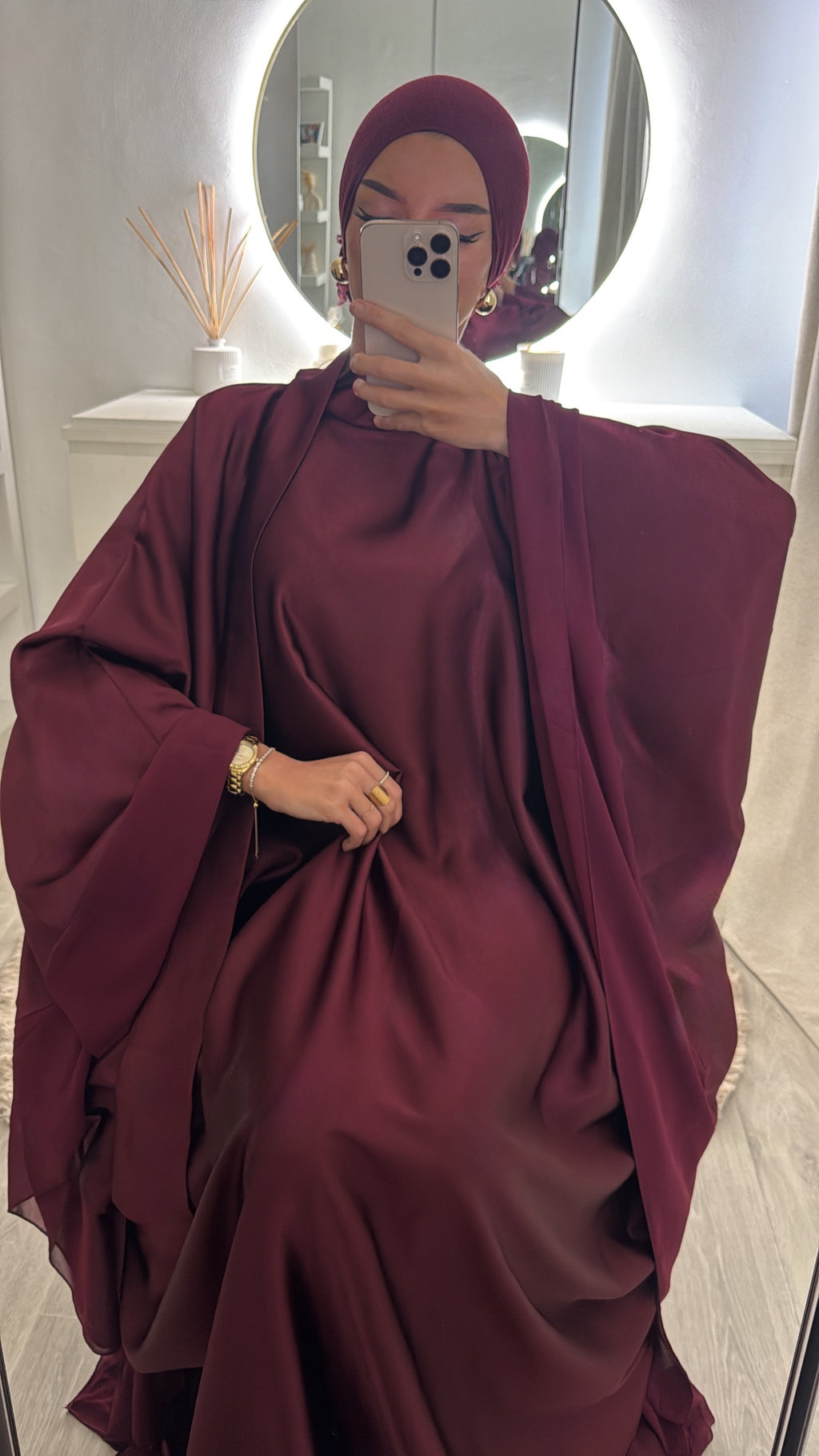 Robe Hanna Bordeau