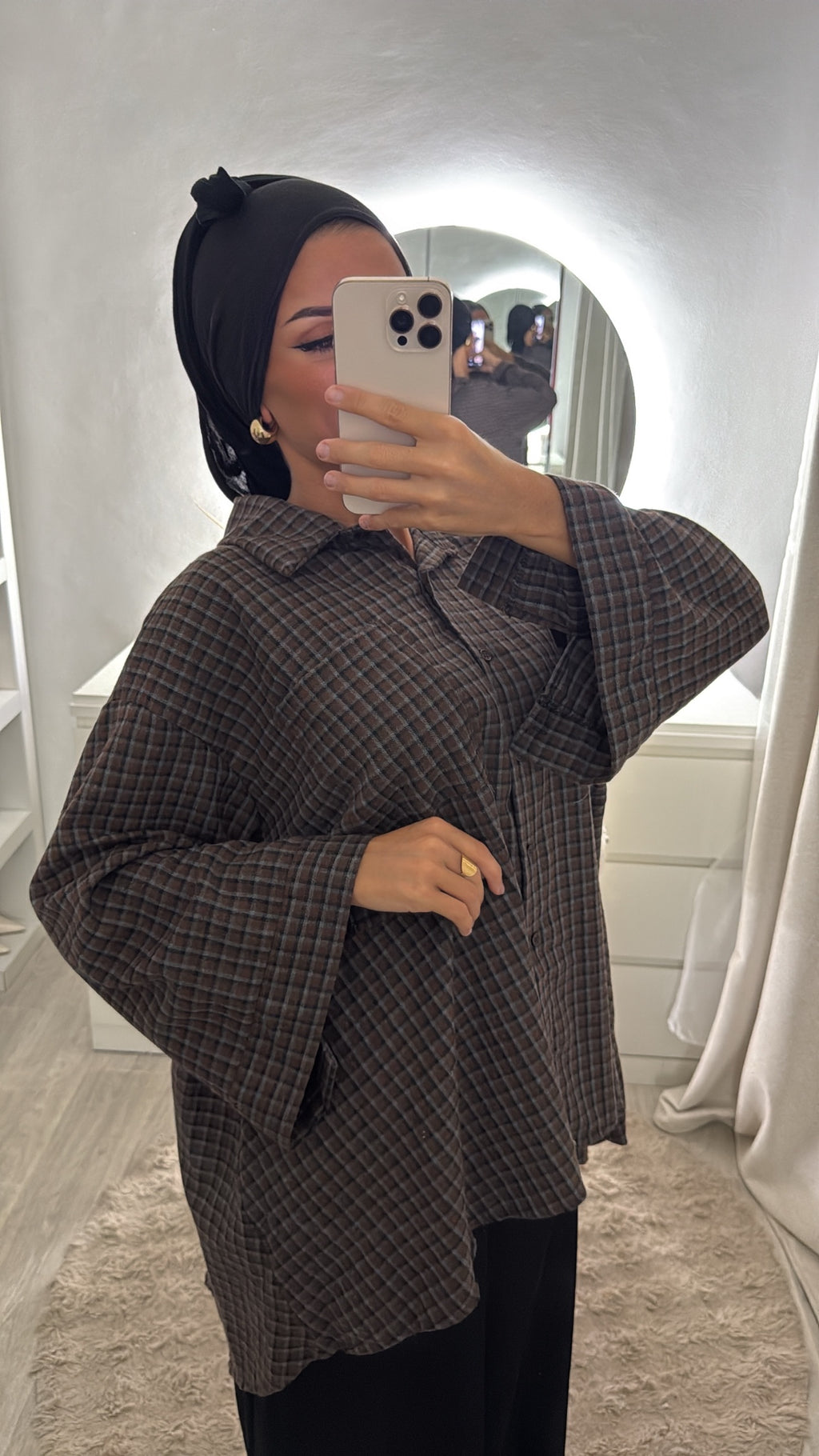 Chemise Marron