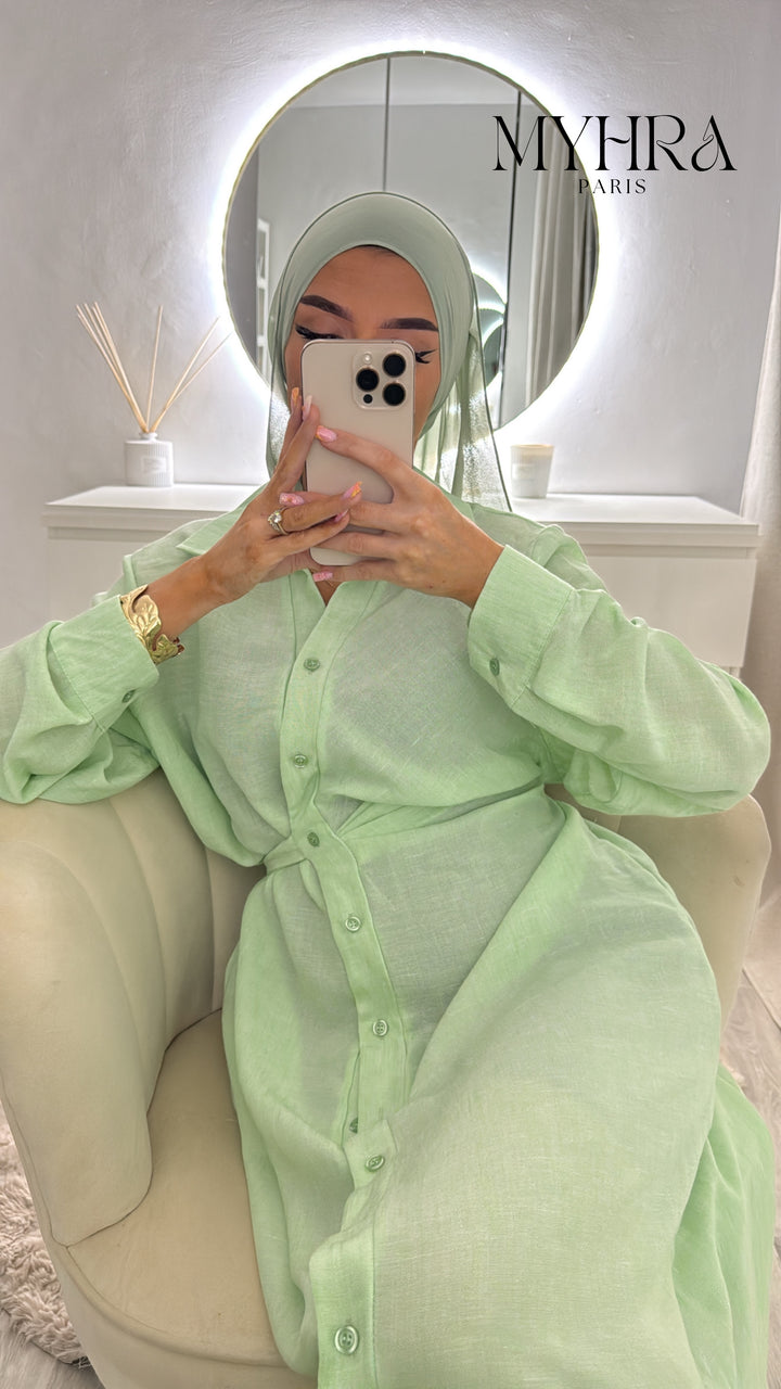 Robe Sofia verte