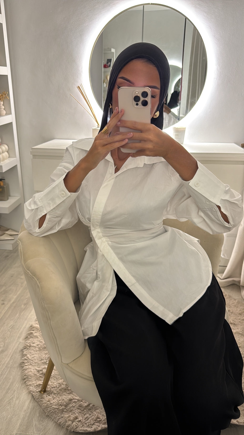 Chemise Mina cintré
