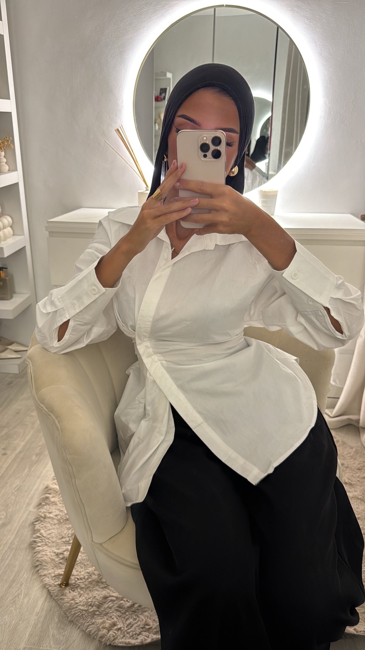 Chemise Mina cintré