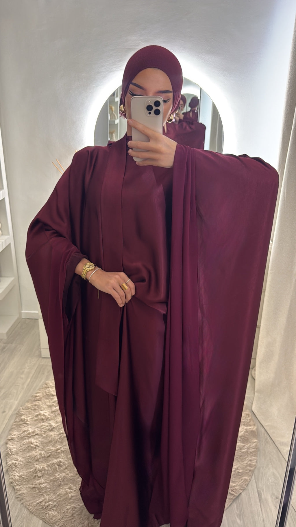 Robe Hanna Bordeau