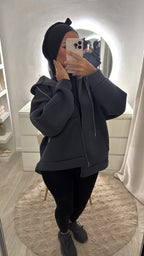 Gilet Ley gris foncé
