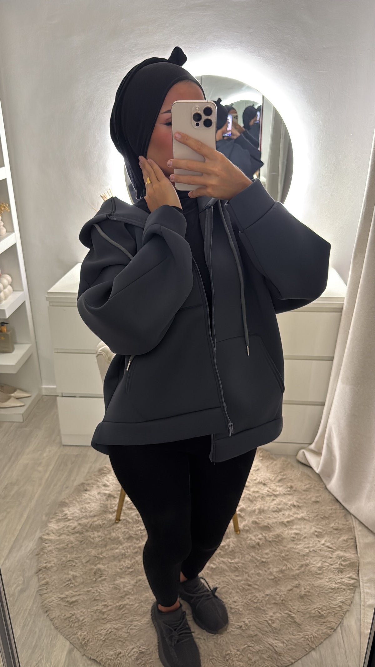 Gilet Ley gris foncé