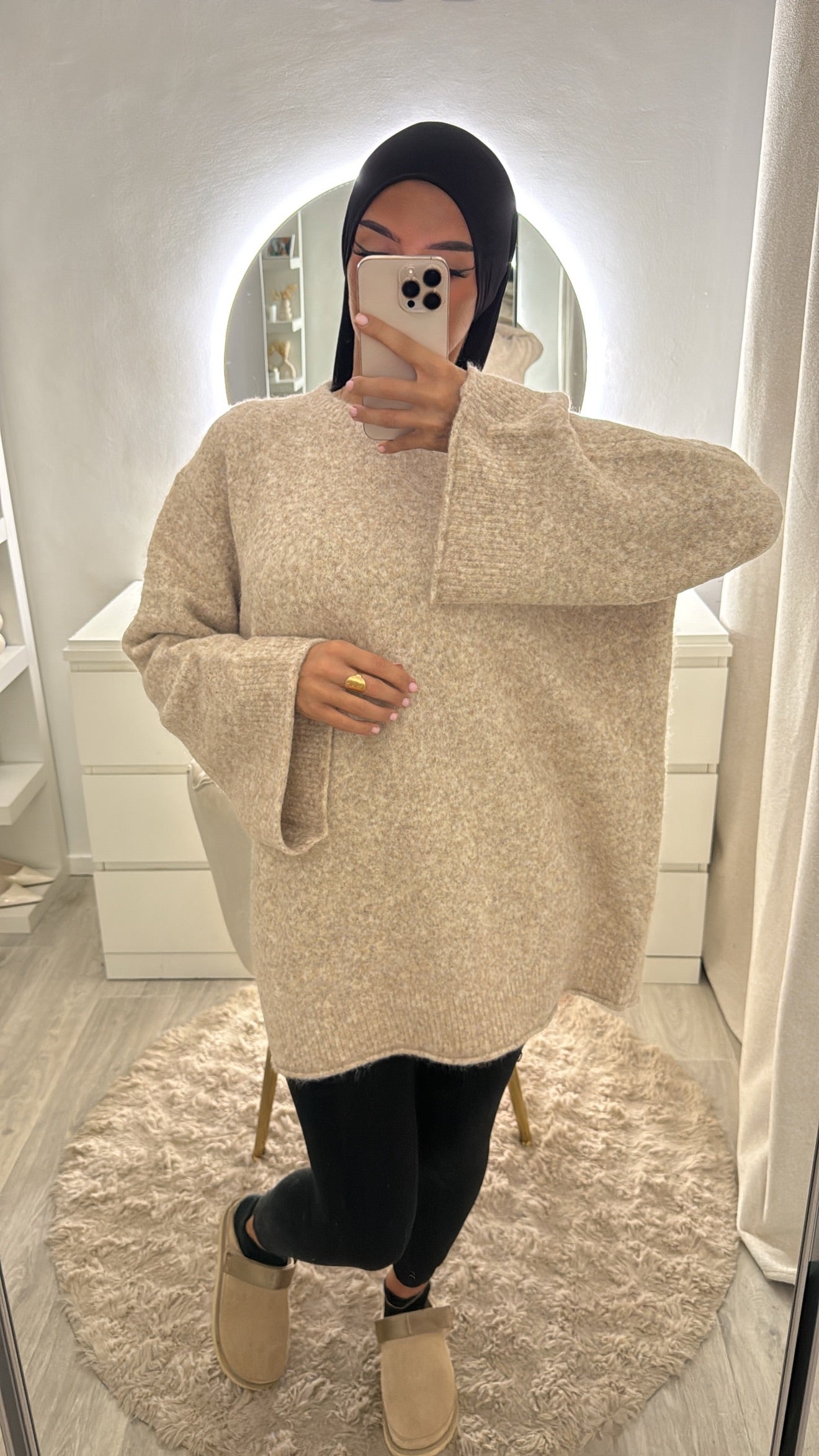 Pull Sana beige