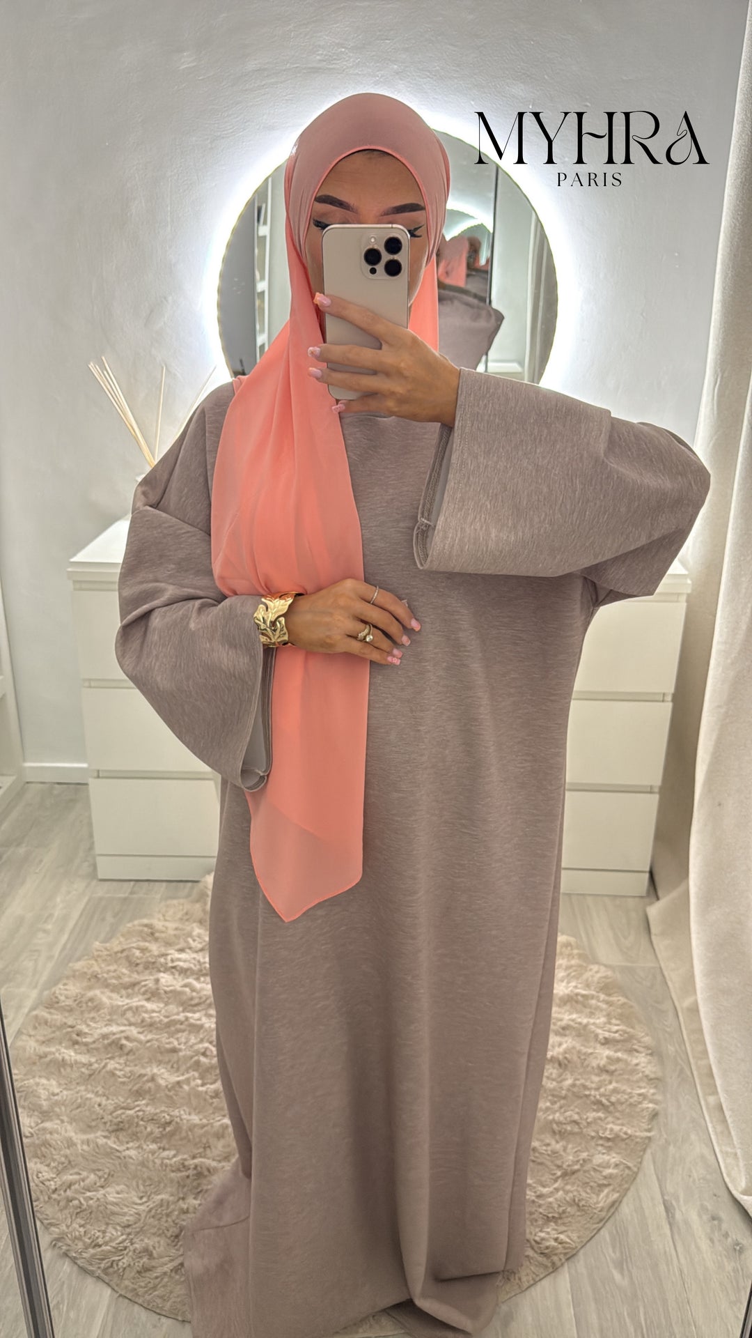Robe Ness taupe