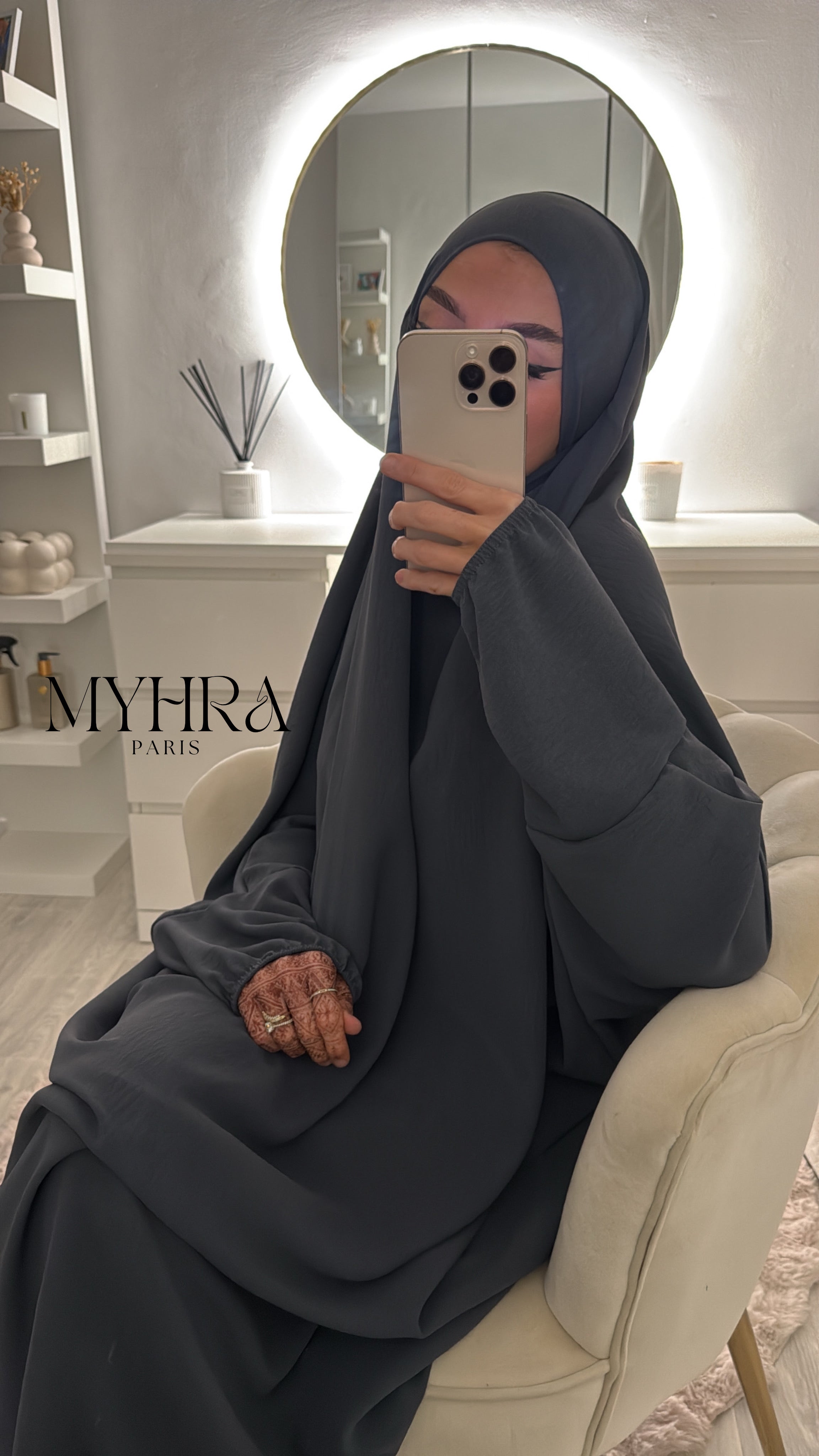 Jilbeb Jazz Gris foncé
