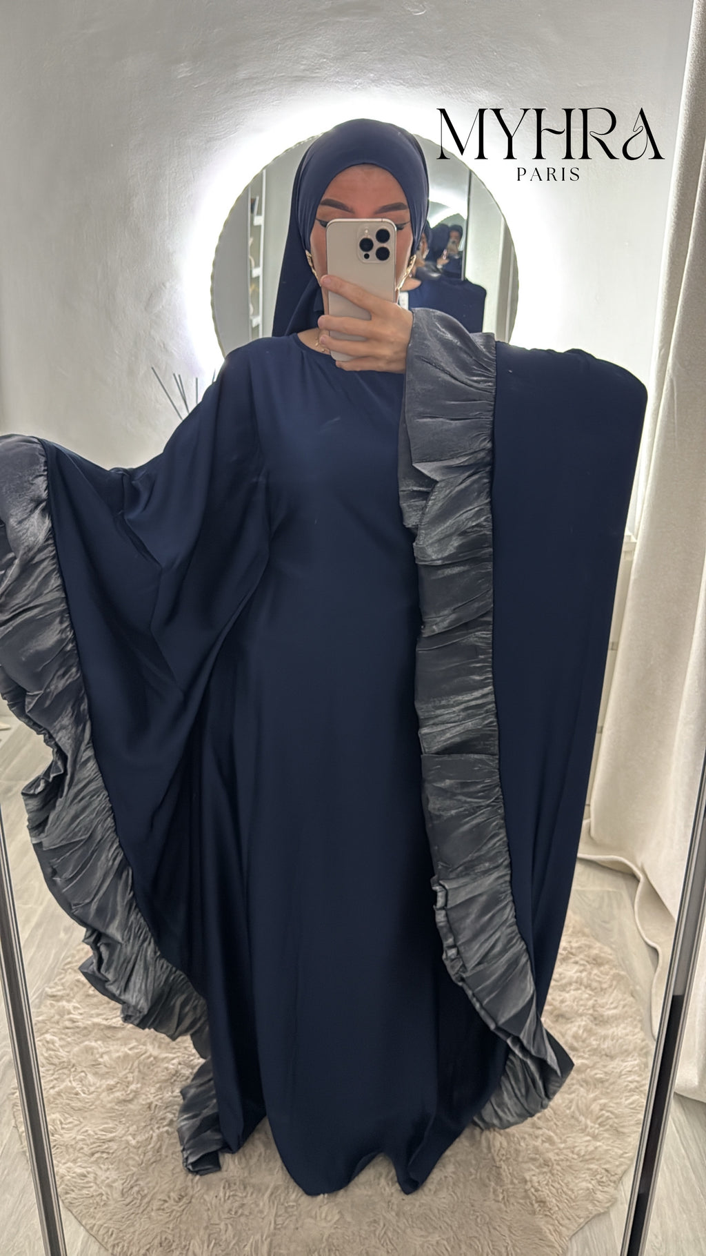 robe Esma bleu