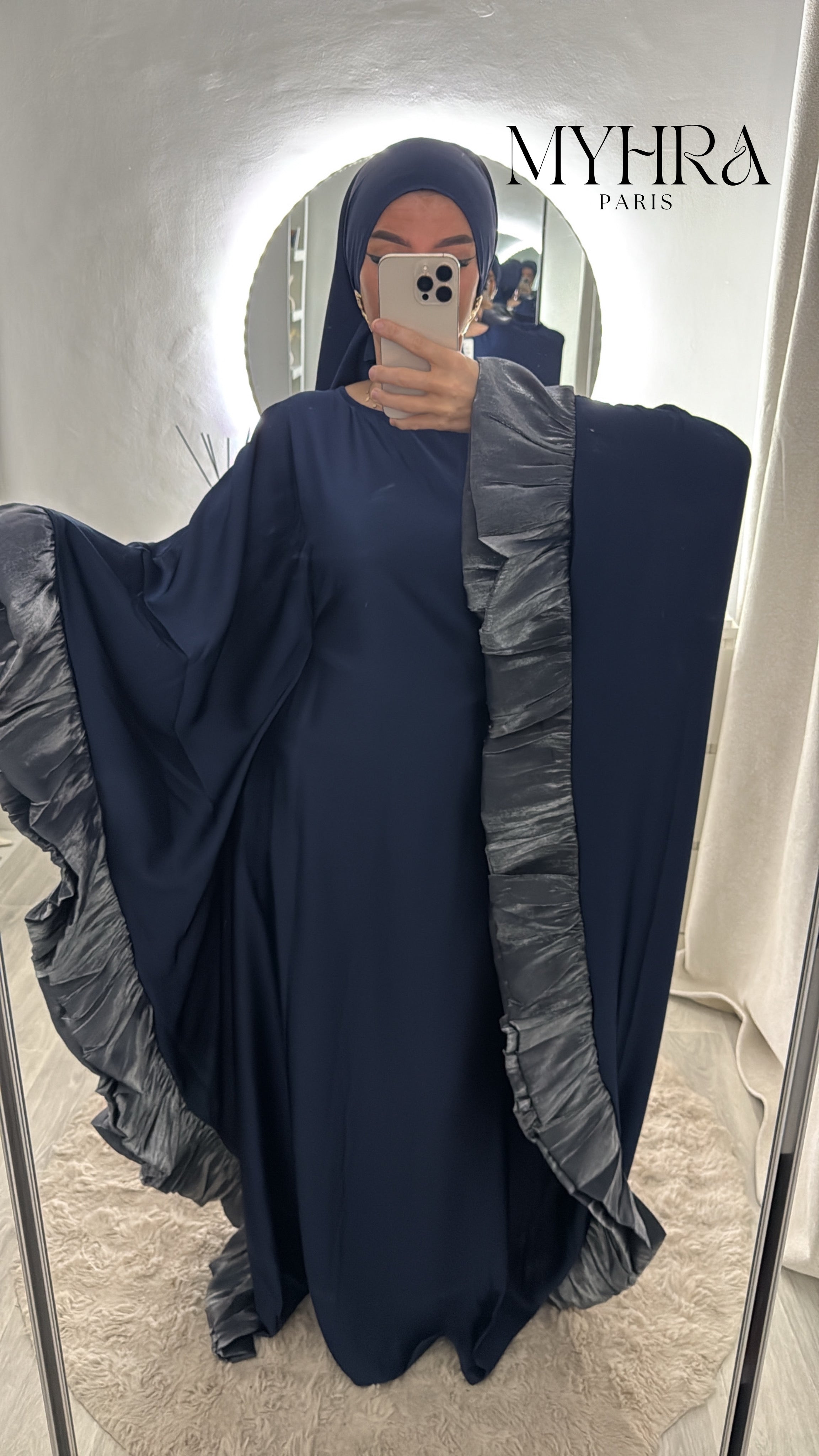 robe Esma bleu