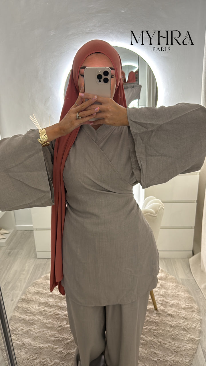 ensemble Eya taupe clair