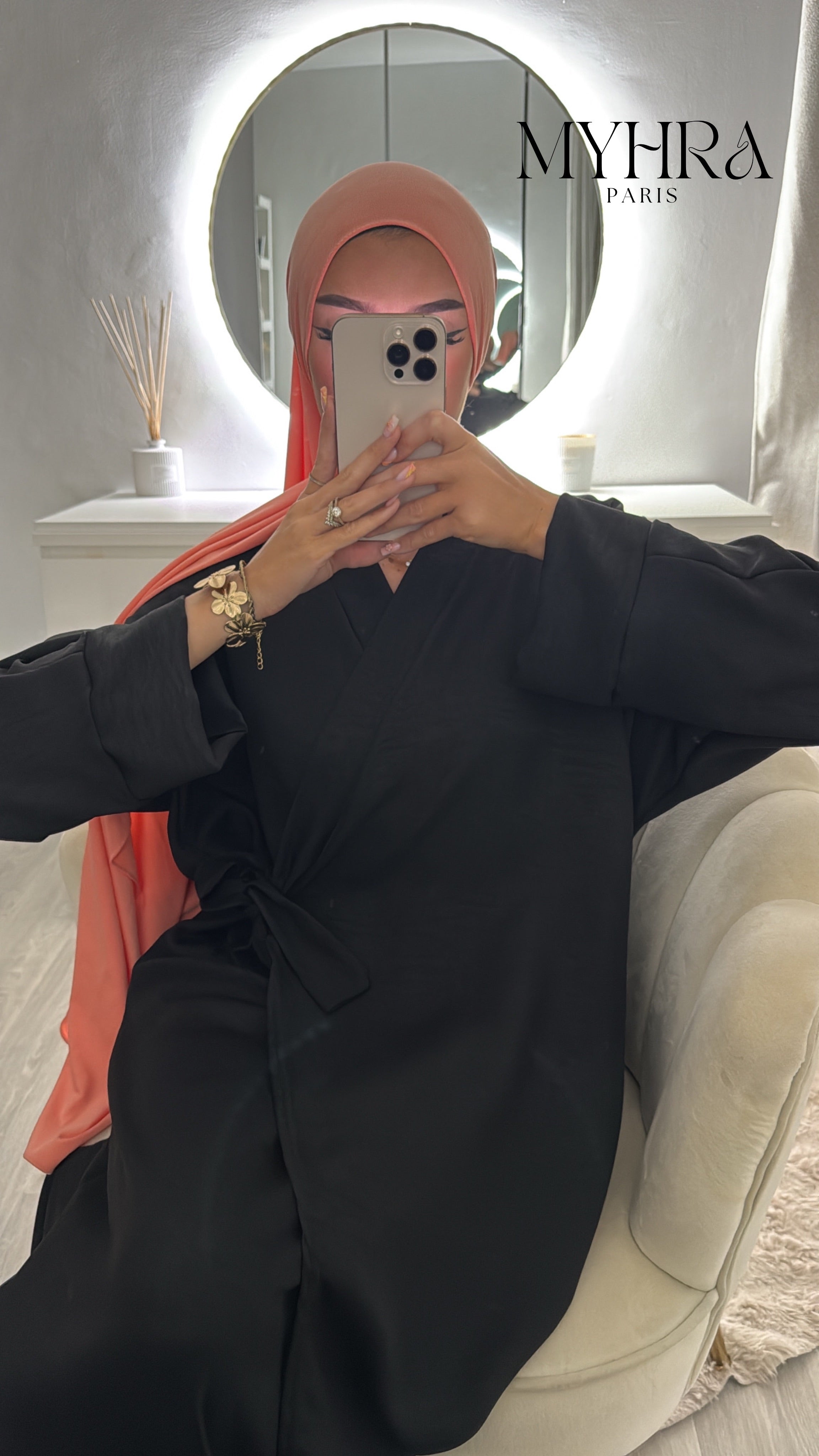 robe lana noir