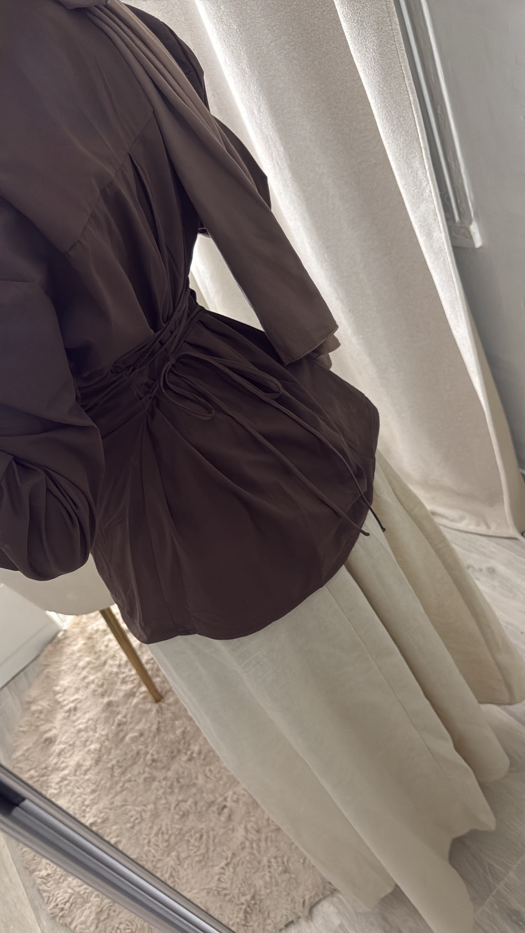 Chemise Ihsan Marron