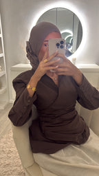 Chemise Ihsan Marron