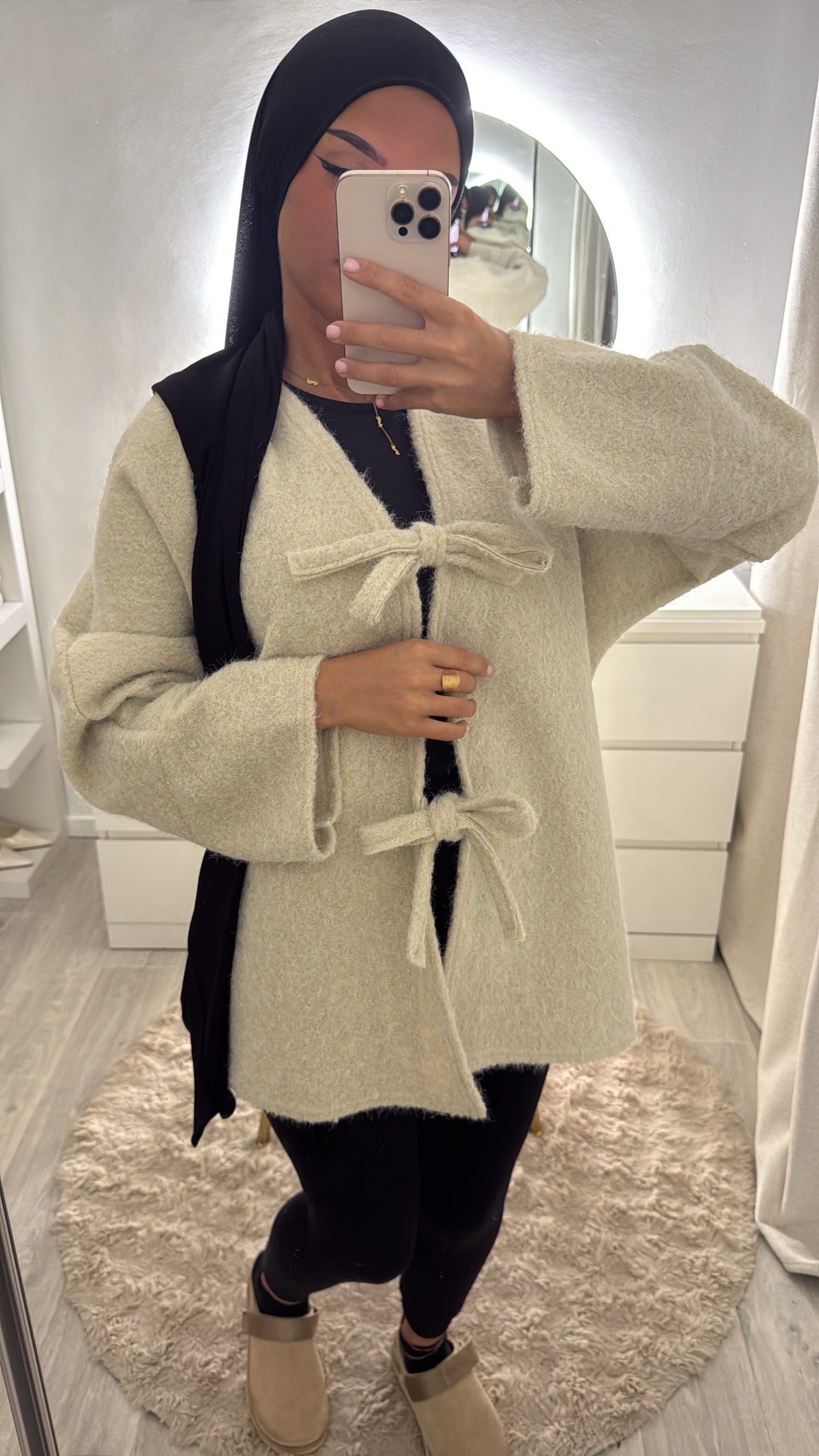 Pull Isra beige