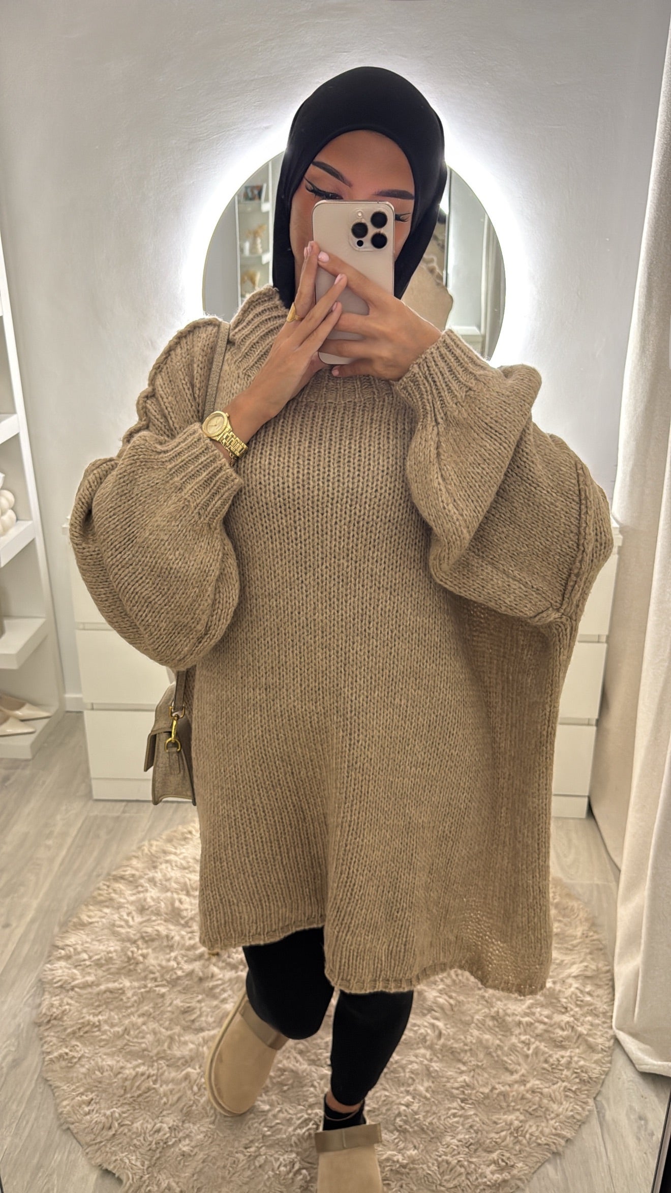 Pull Safa taupe