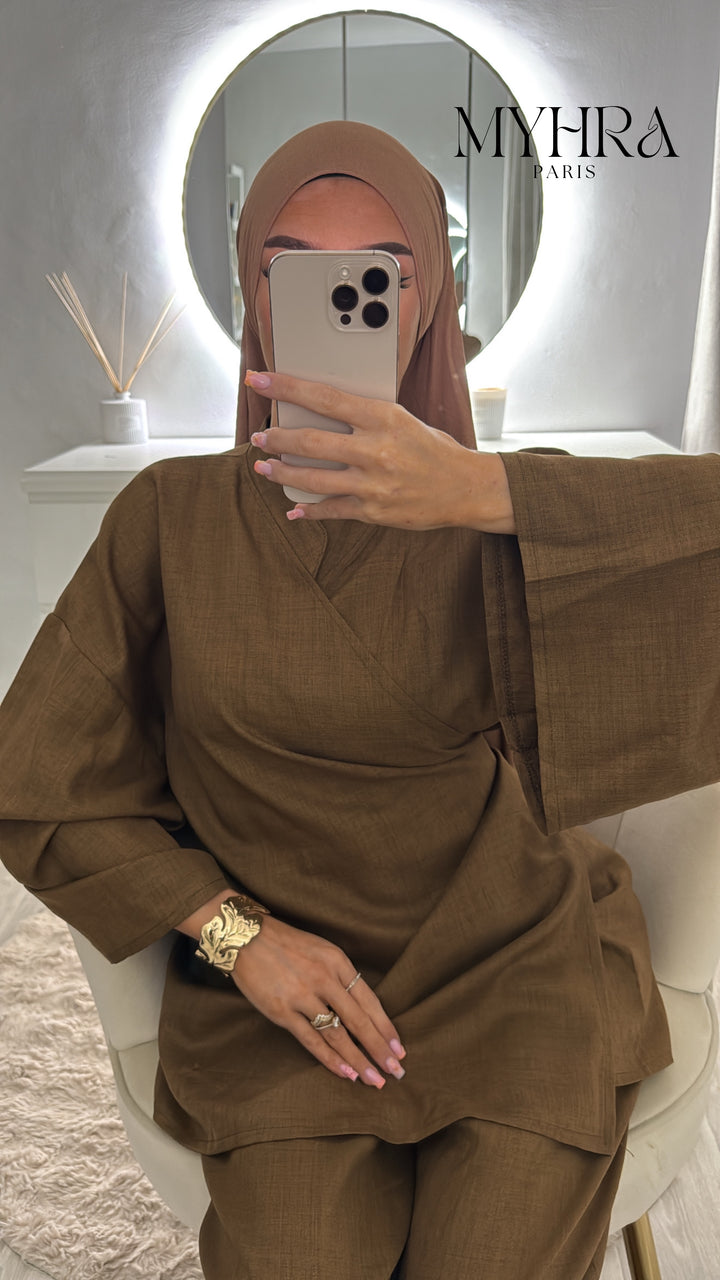 ensemble Eya marron