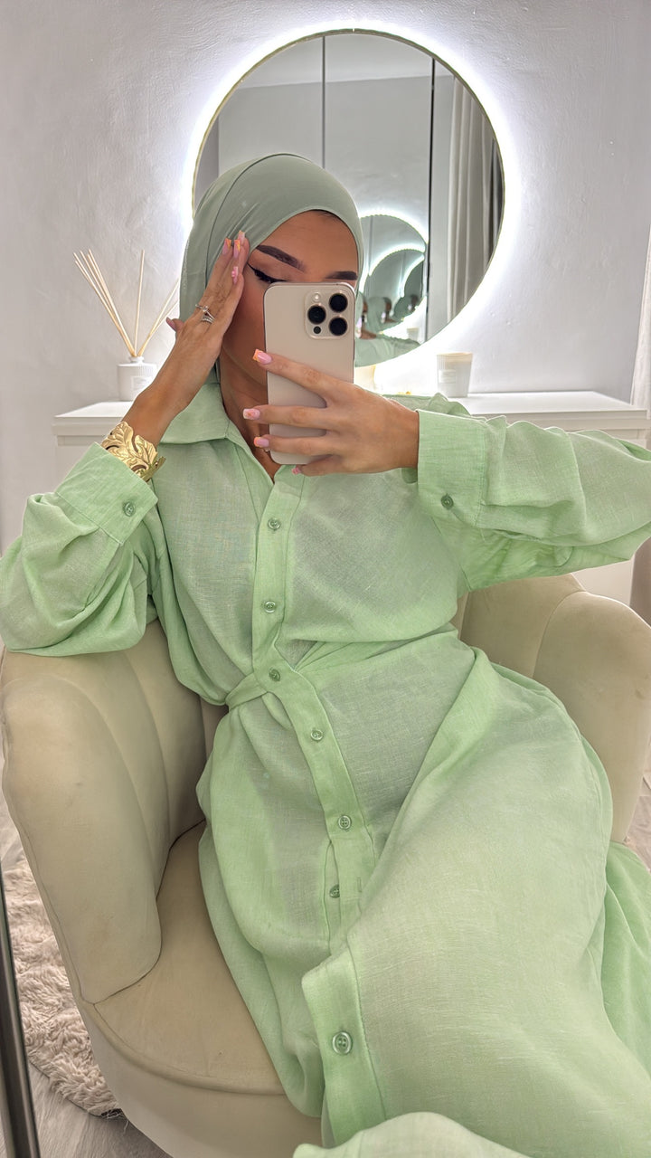 Robe Sofia verte