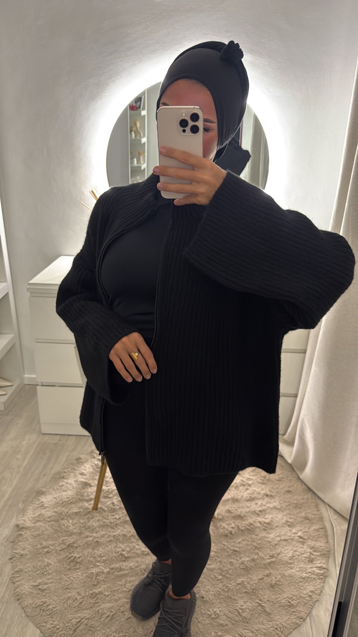 Gilet Lilia noir