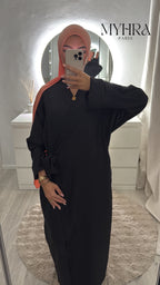 robe lana noir