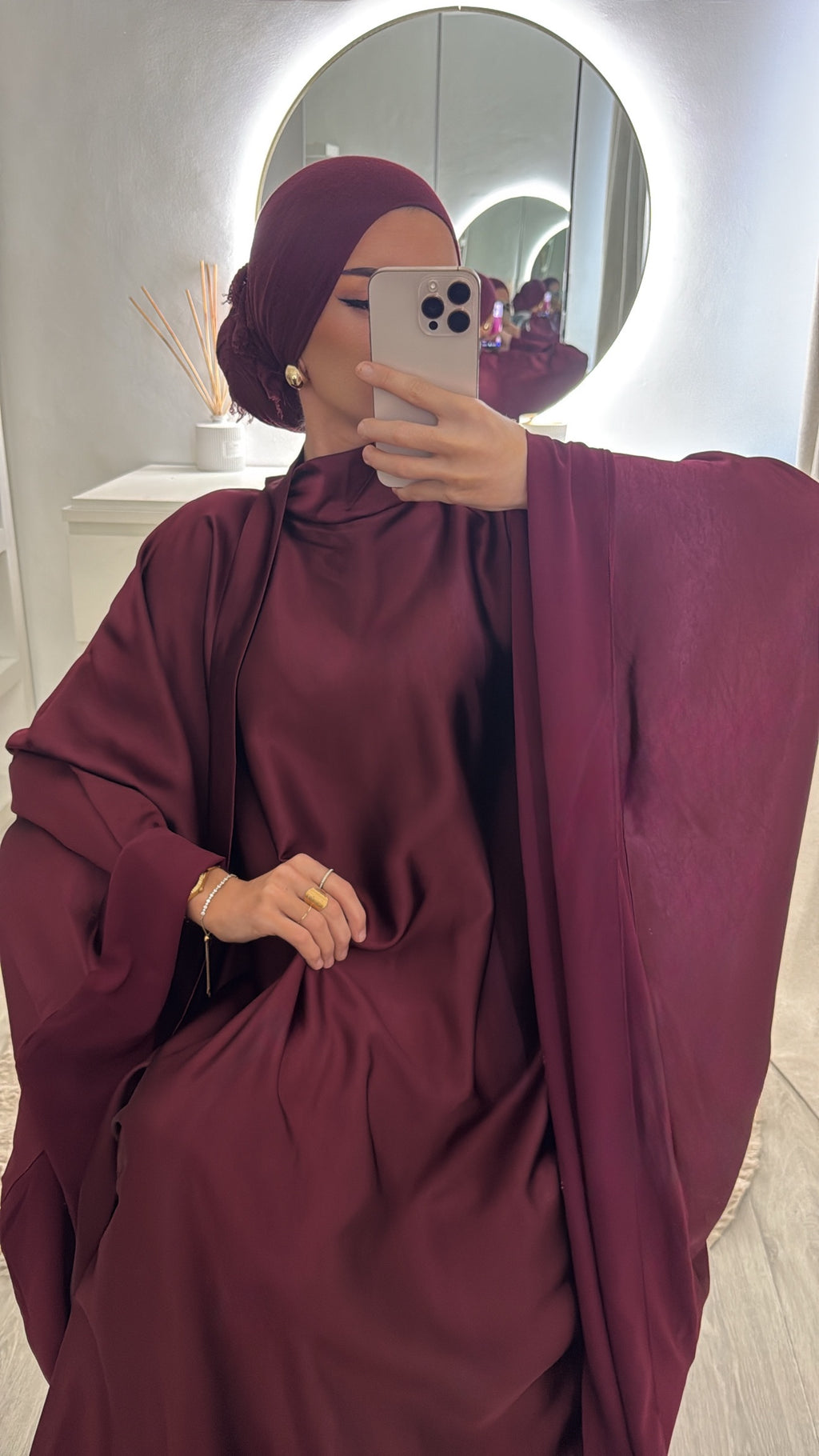 Robe Hanna Bordeau