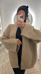 Gilet Zin Taupe