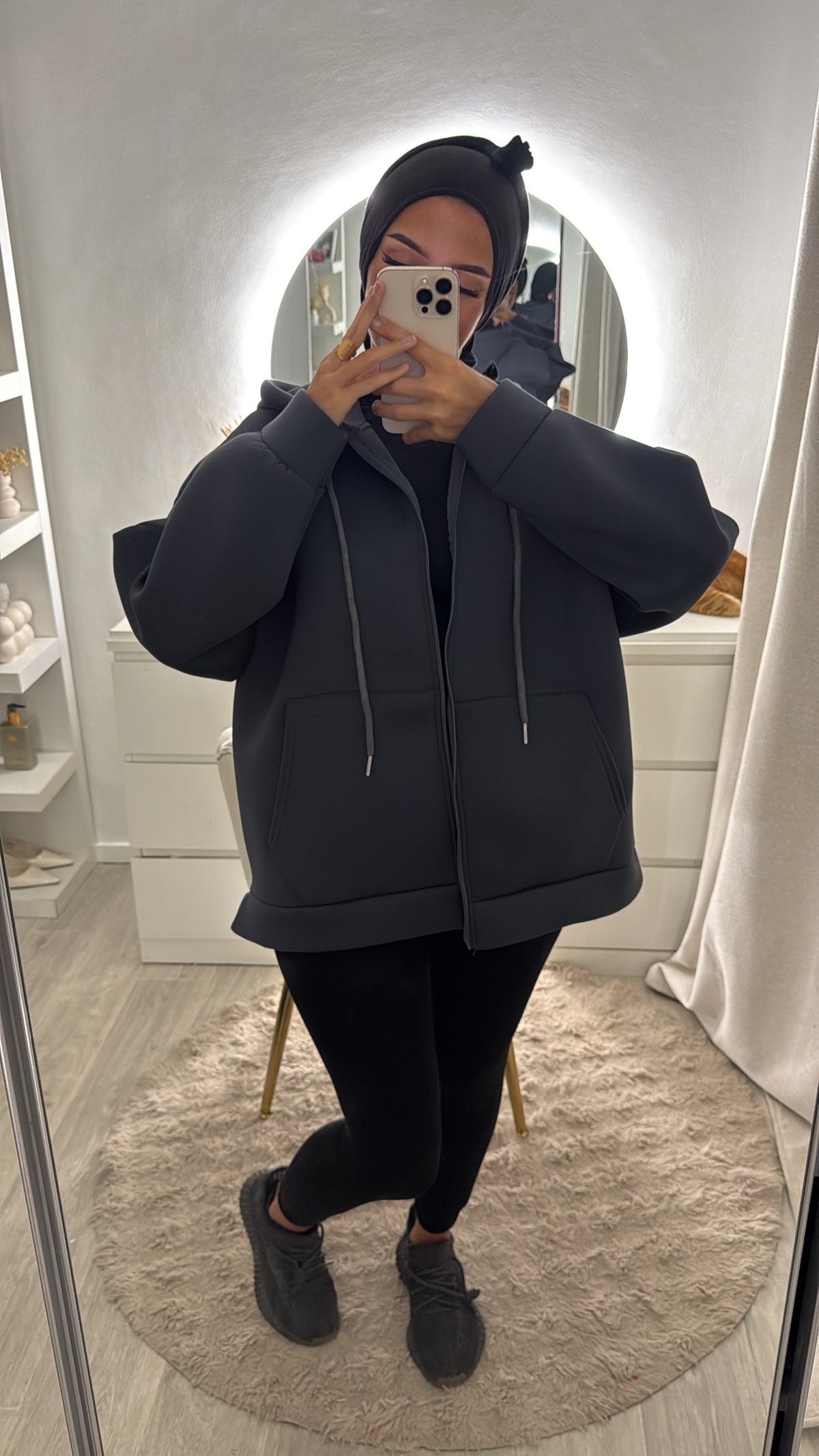 Gilet Ley gris foncé