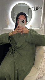 robe lana kaki