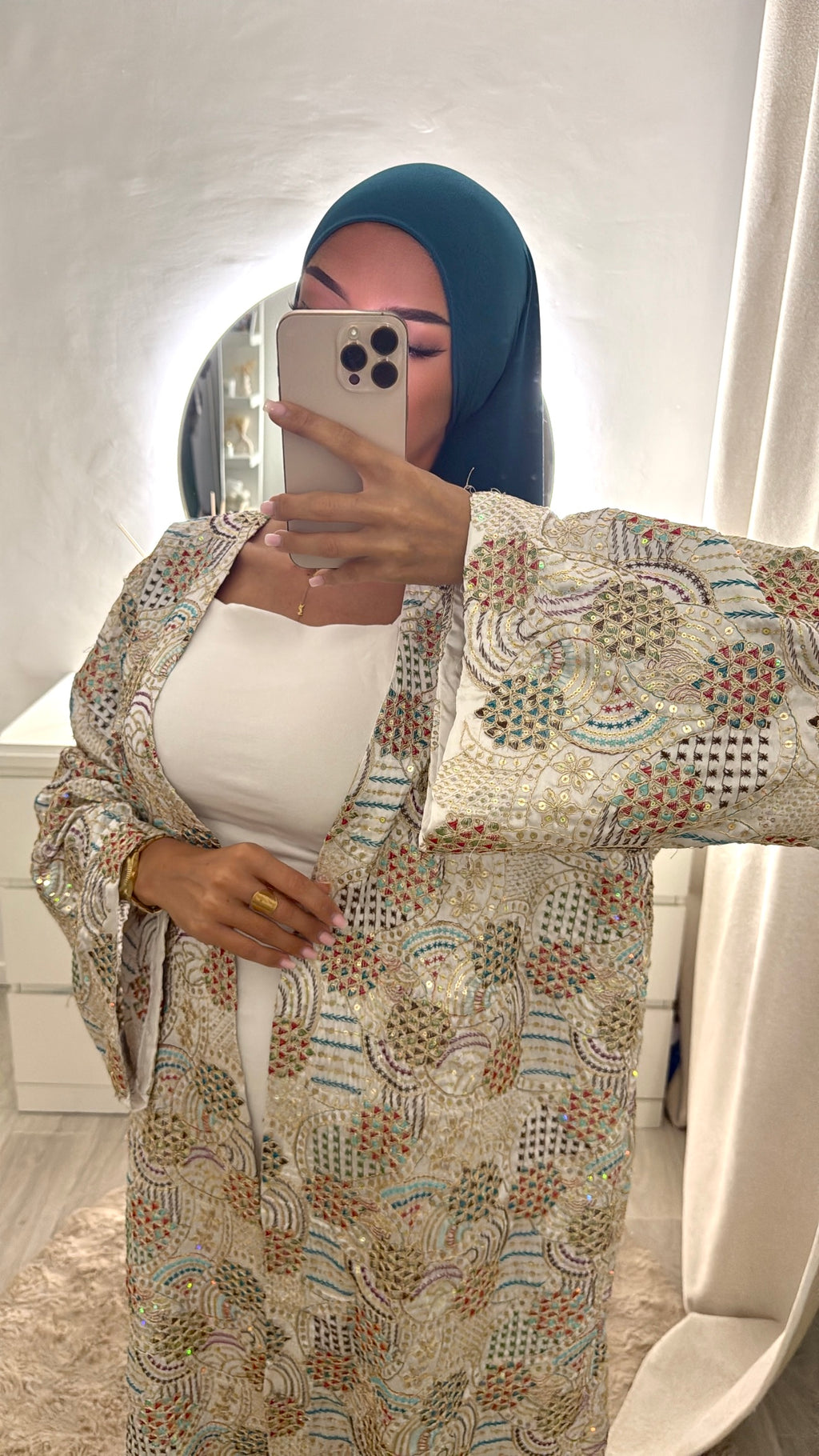 Kimono nayla Blanc