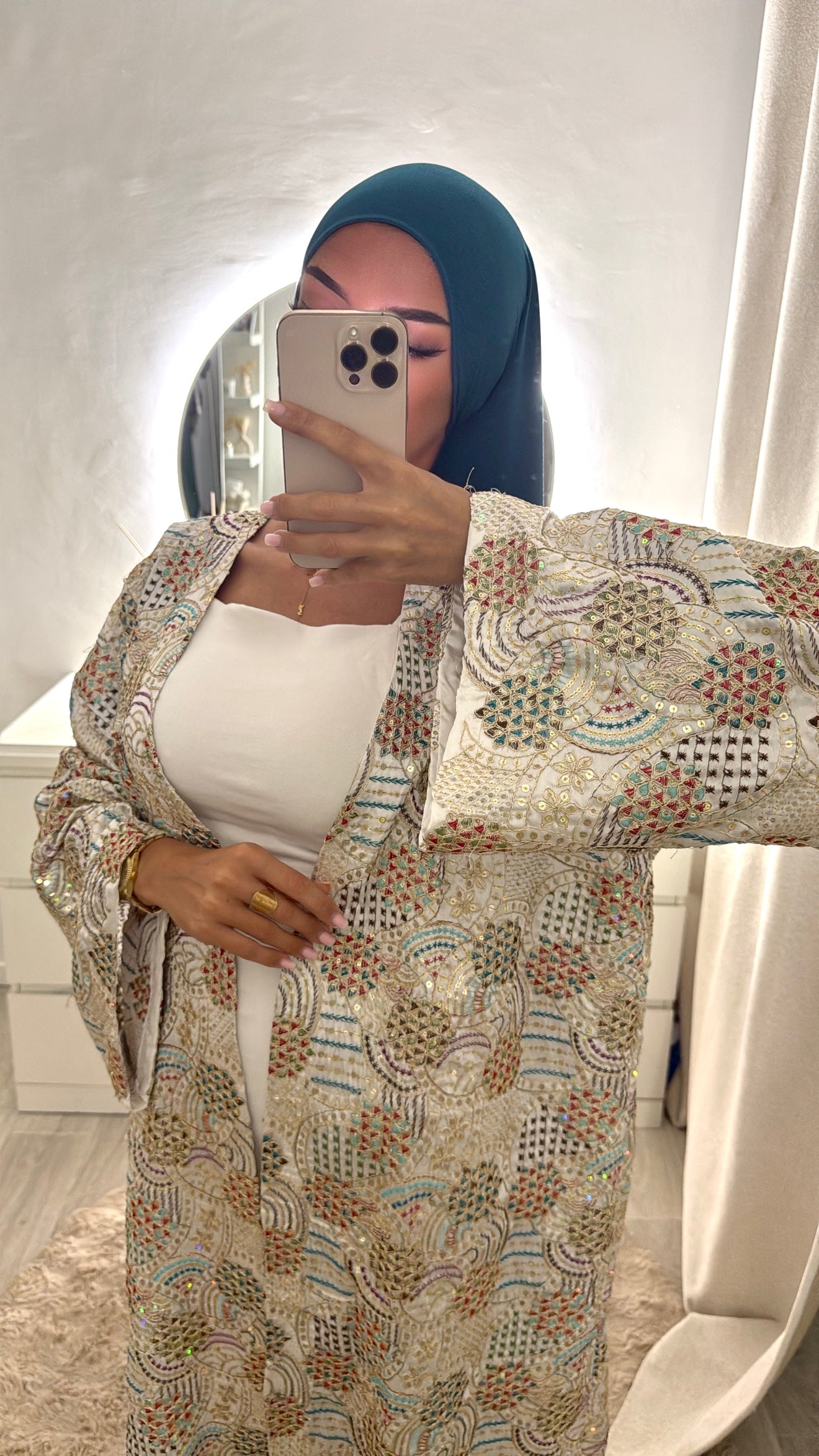 Kimono nayla Blanc