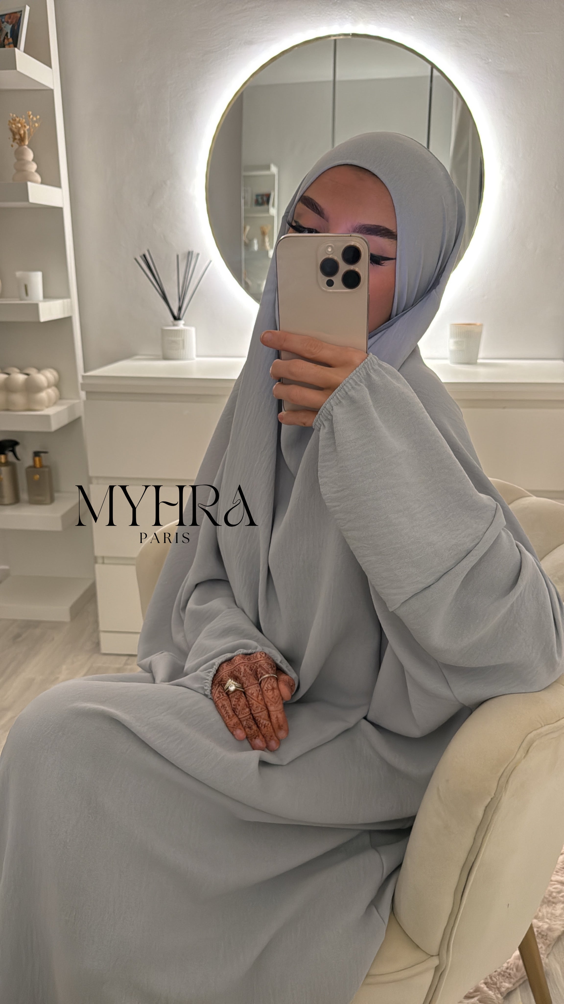 Jilbeb Jazz Gris clair